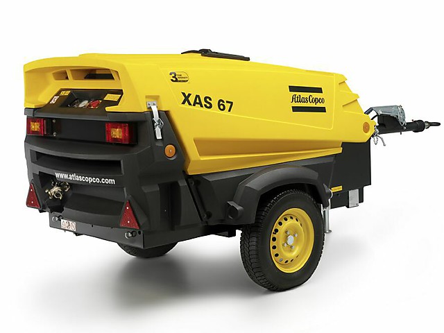 Дизельный компрессор XAS 67 Dd со встроенным генератором